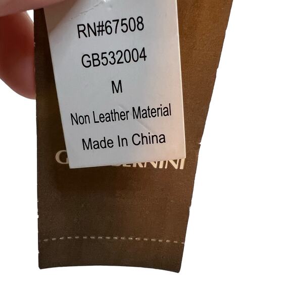 Giani‎ Bernini Reversible Belt Medium Brown Logo to Black New - Picture 5 of 5